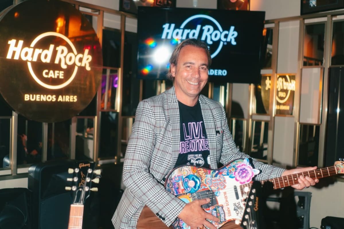 Tom Perez, vicepresidente de desarrollo de franquicias para América del Hard Rock International
