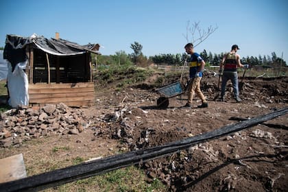 Toma de tierras en el oeste de Rosario