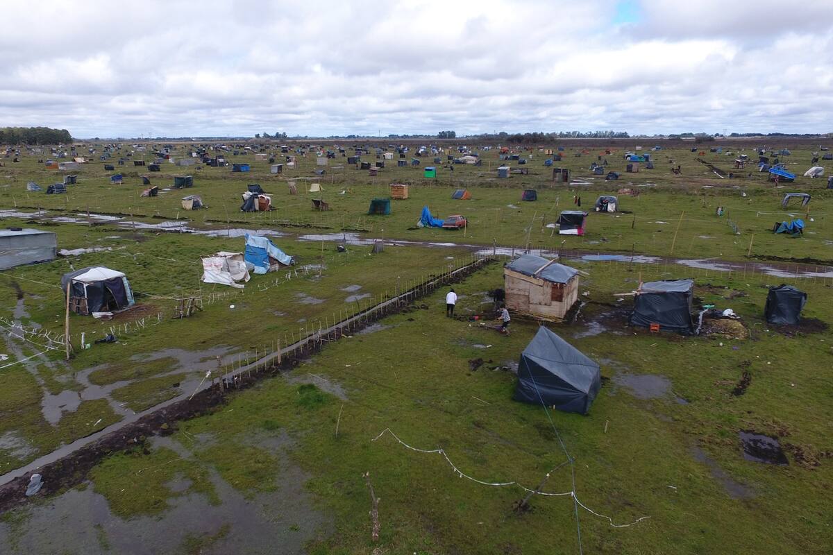 Toma de tierras en Guernica: el gobierno bonaerense denunció que grupos violentos impidieron la asistencia a las familias