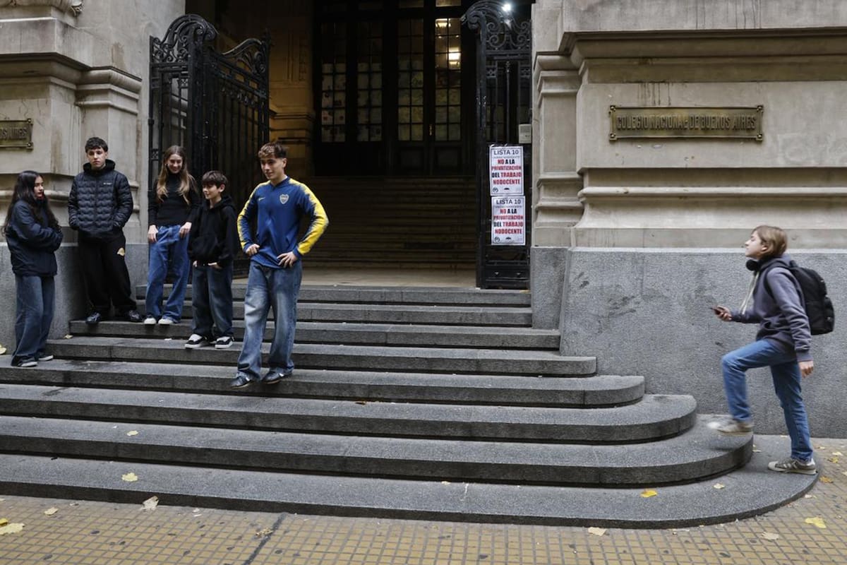 Toma en el Colegio Nacional Buenos Aires