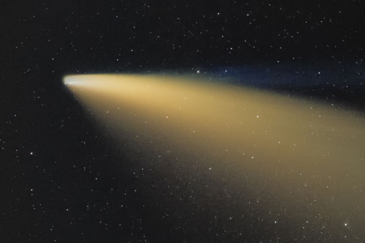 Tomaron una foto inédita del cometa 3I/ATLAS luego de atravesar su punto más cercano al Sol