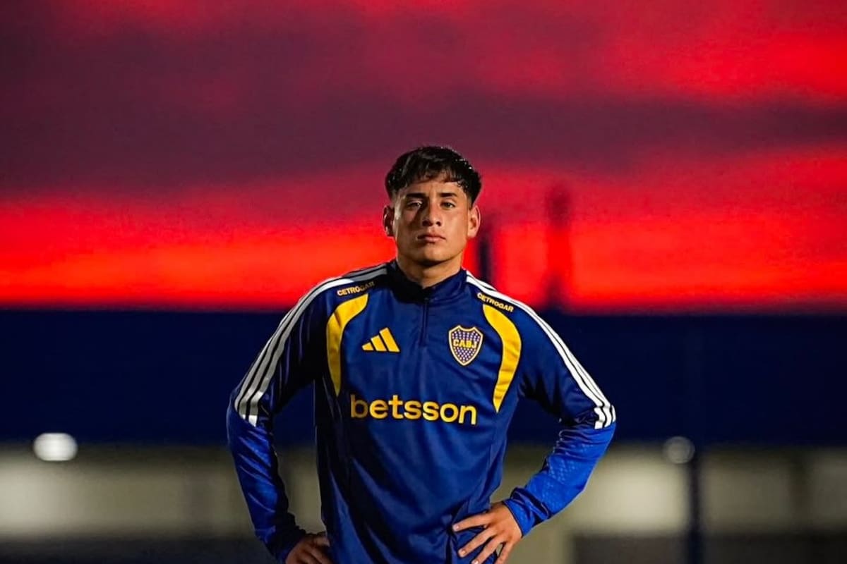 Tomás Aranda, con 19 años ya se ganó usar la camiseta 10 de Boca