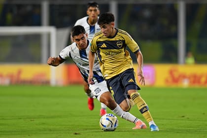 Tomás Aranda, la saludable aparición en Boca