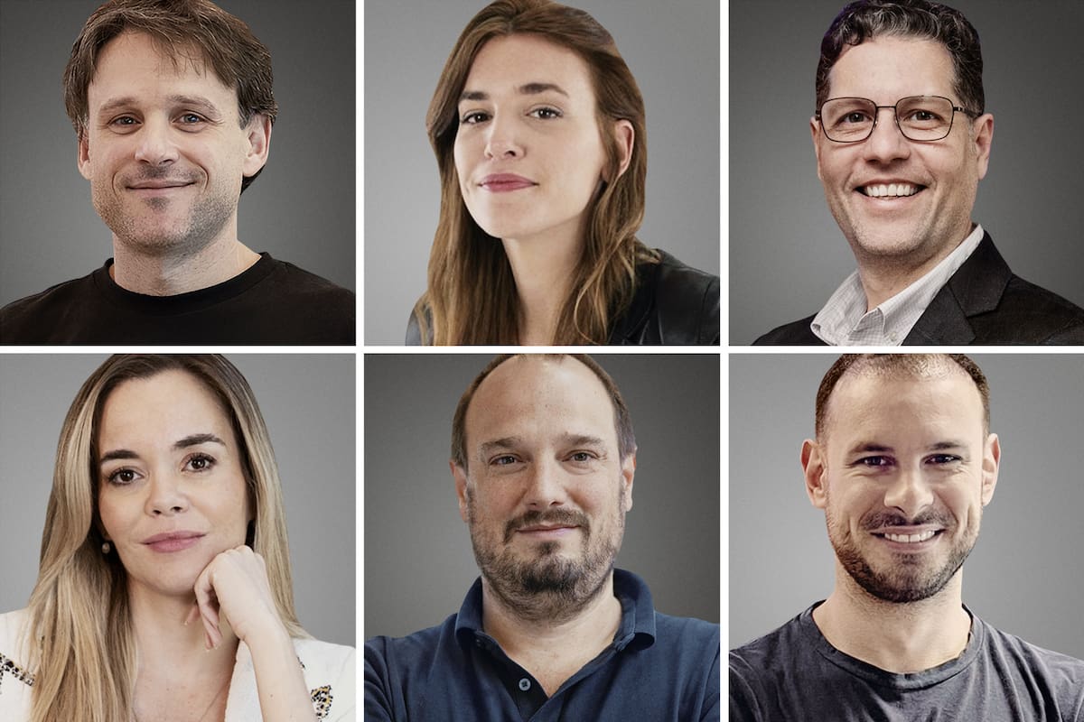 Tomás Azzali (Mercado Pago), Julieta López (Naranja X), Christian Balatti (Personal Pay), Mayra Sciarrillo (Ualá), Daniel Conte (Prex) y Mariano Squaiera (Go Cuotas)