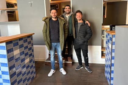 Tomás Casagrande, Marcos Casagrande y Nicolás Gerenstein