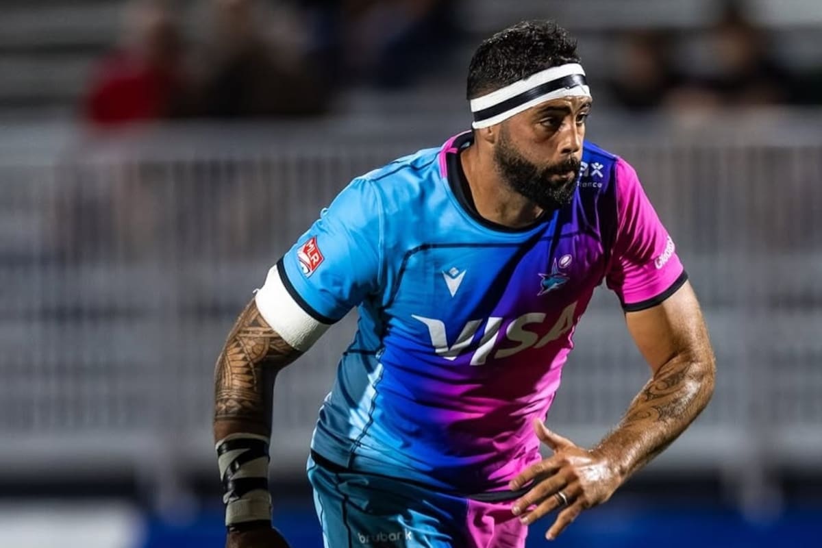 Tomás Casares, rugbier argentino que pasó por las filas de la franquicia de Miami Sharks, que terminó abruptamente en 2025