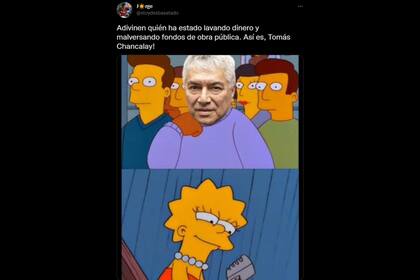 Tomás Chancalay fue protagonista de los memes luego del discurso de Cristina Kirchner