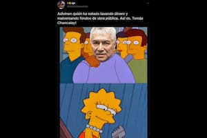 Tomás Chancalay fue protagonista de los memes luego del discurso de Cristina Kirchner