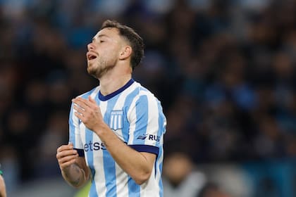 Tomás Conechny es titular en Racing para recibir a Boca Juniors en el Cilindro