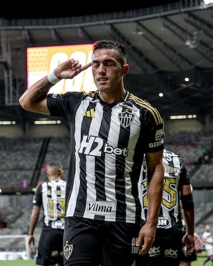 Tomás Cuello, de Atlético Mineiro, es el penúltimo de la lista