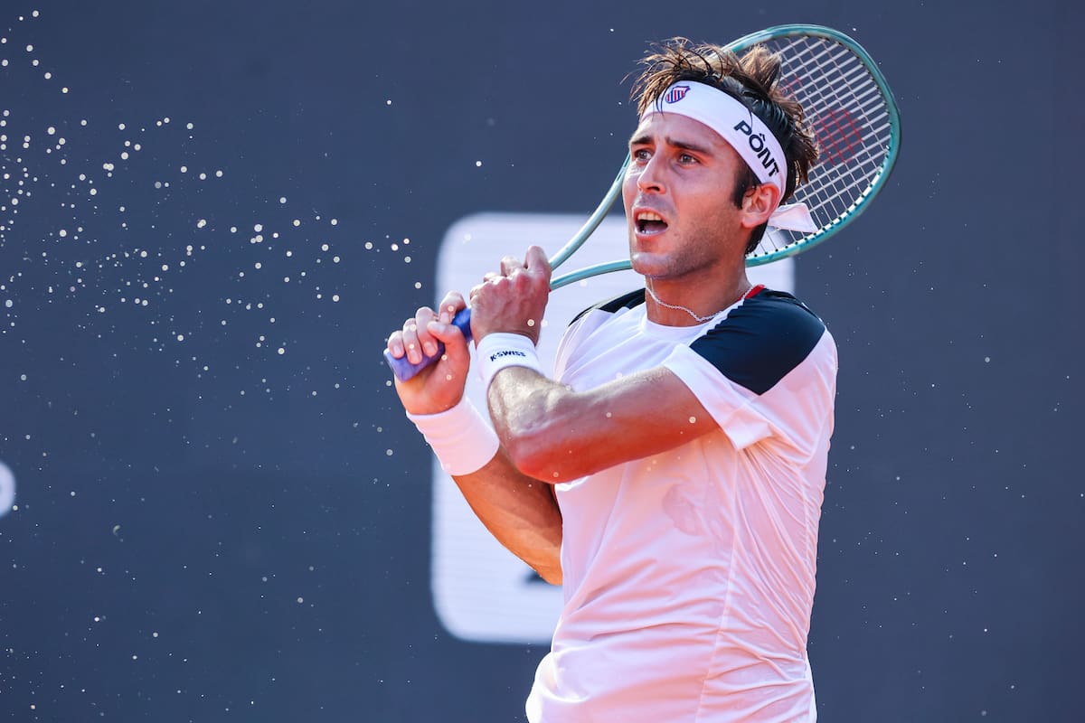 Tomás Etcheverry derrotó a Vilius Gaubas en el Río Open