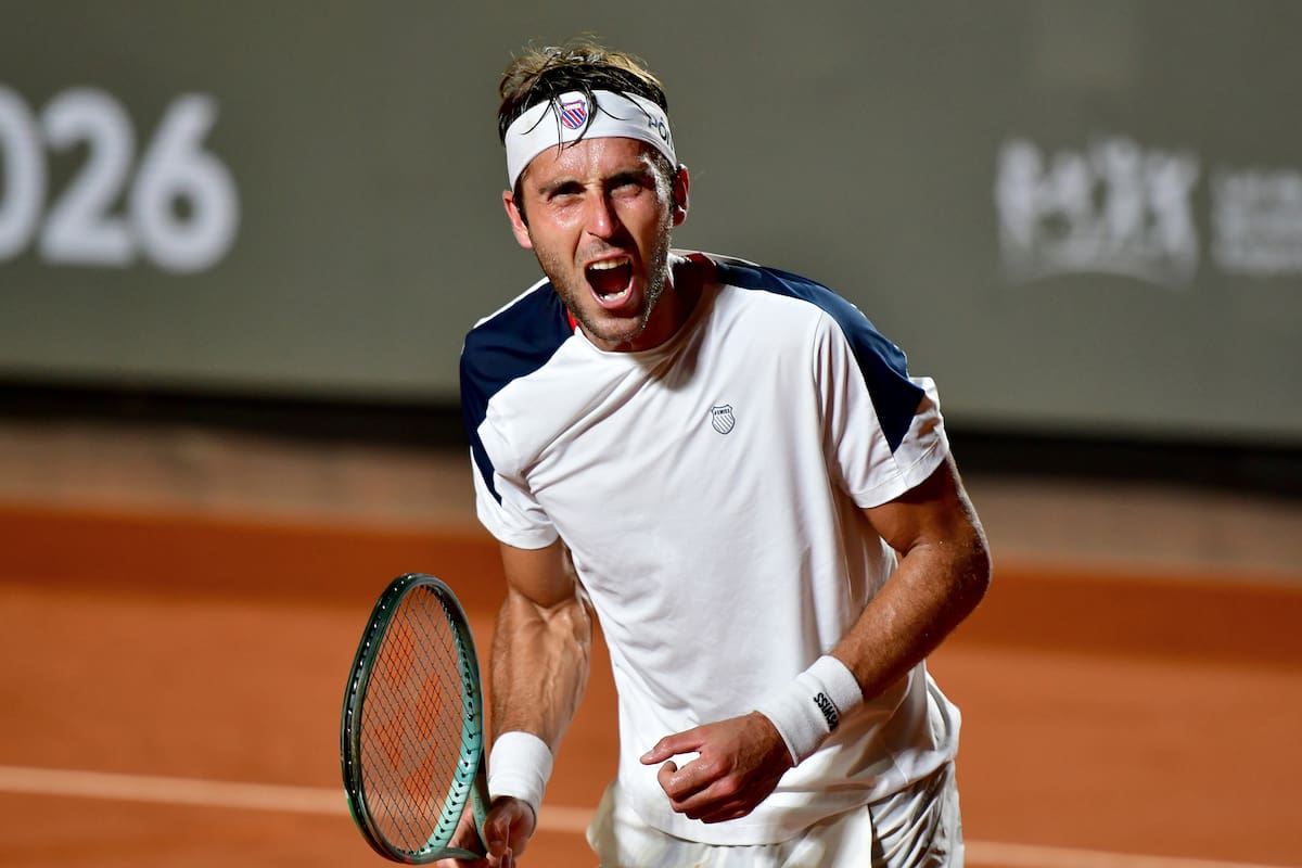 Tomás Etcheverry en el Río Open: el platense ganó, en tierras cariocas, el primer título de su carrera y hoy es el segundo mejor argentino del ranking