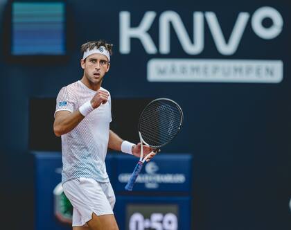 Tomás Etcheverry no pudo con Báez, en el tercer enfrentamiento entre ambos en los torneos ATP