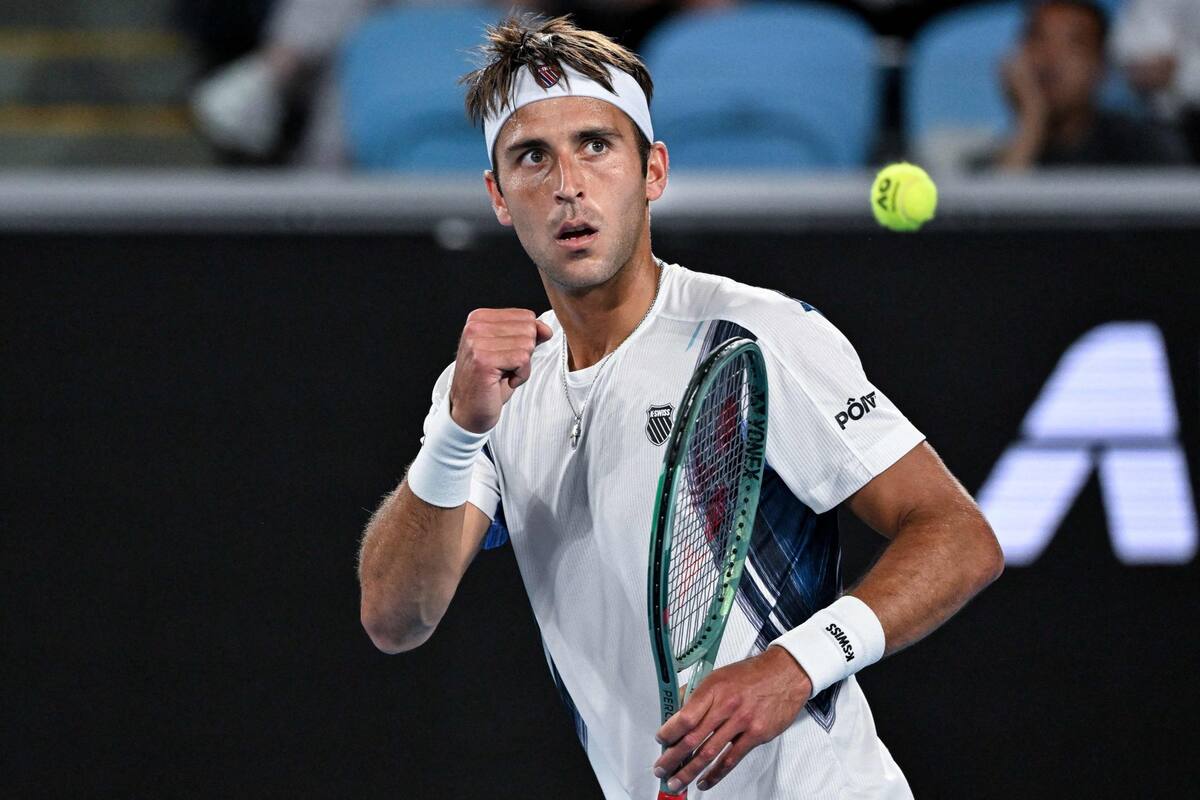 Tomás Etcheverry se presenta en el primer día del Argentina Open 2026