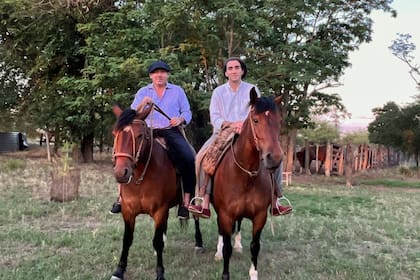 Tomas Föhrig y su papá, Roberto