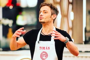 Tomás Fonzi finalista, junto con Mica Viciconte, de la gran final de la tercera temporada de MasterChef Celebrity