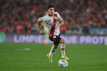 Tomás Galván, uno de los jugadores con mejor rendimiento en River