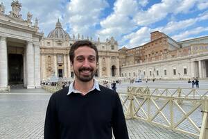 Tomás Insua en Roma