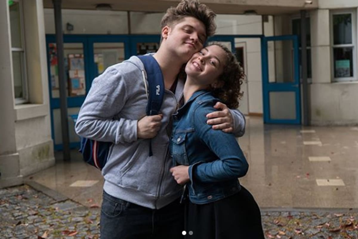 Tomás Kirzner y Minerva Casero, en la ficción que hicieron juntos para la Fundación Huésped