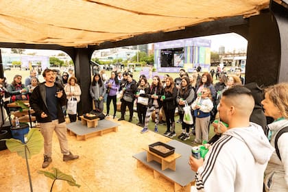 Tomás Lusardi, de Proyecto Cultivarte, explicó todo lo que hace falta saber para empezar a compostar.