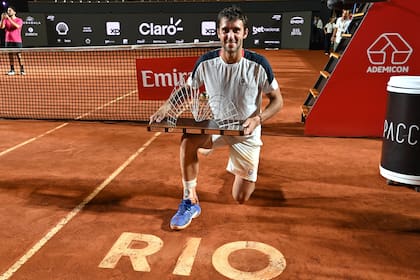 Tomás Martín Etcheverry, campeón del Río Open