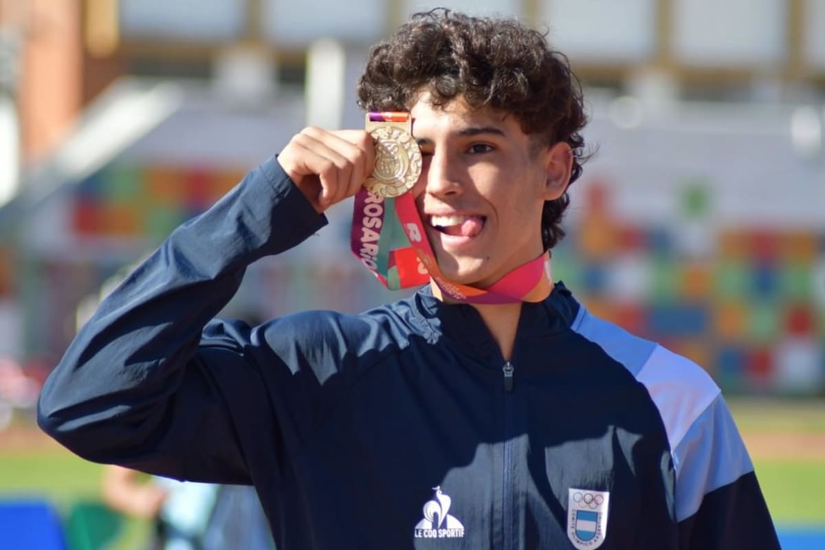 Tomás Mondino, uno de los grandes ganadores en Rosario 2022