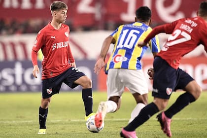 Tomás Parmo jugó unos pocos minutos, pero protagonizó su aguardado estreno en un Independiente que necesita talento nuevo, como el del muchacho de 16 años.