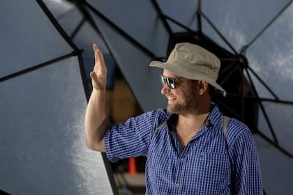 Tomás Saraceno con su proyecto Albedo en Art Basel Miami