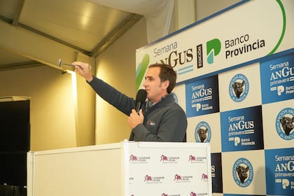 Tomás Torcoletti durante el remate