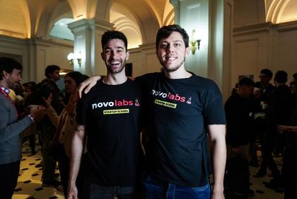 Tomás Volonté y Damián Sánchez crearon la escuela de emprendedores en 2023