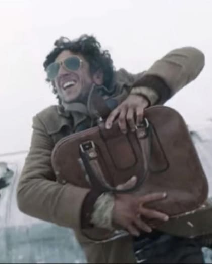 Tomás Wolf, el actor que interpretó a Zerbino en La sociedad de la nieve (Foto: Instagram @pampitaoficial)