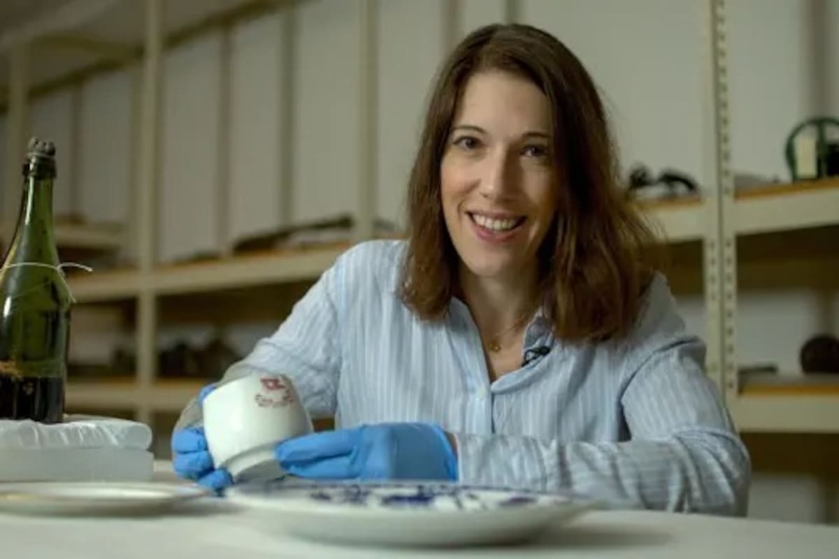Tomasina Ray es directora de colecciones de RMS Titanic Inc, la empresa que durante años recupercó 5500 objetos del lugar del naufragio