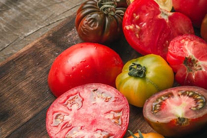 Tomates mendocinos de Labrar producidos por María Sance para Casa Vigil