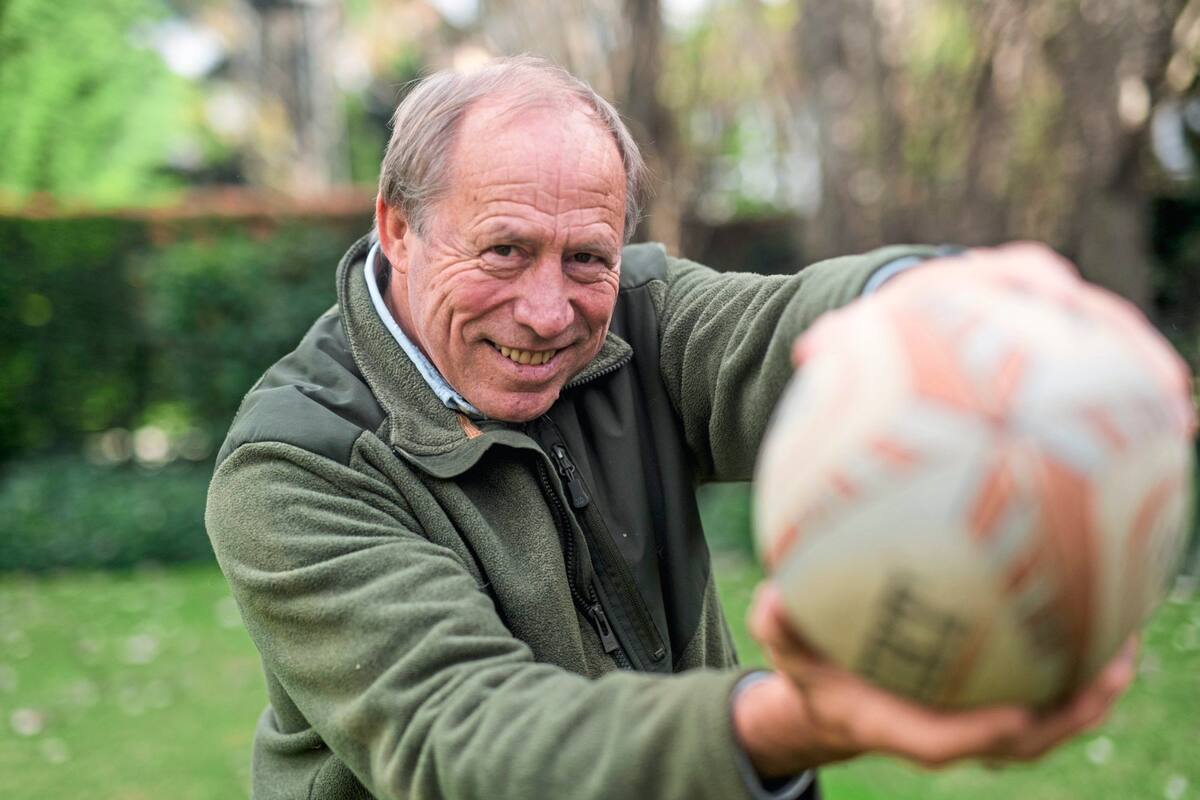 Tommy Petersen hoy, de paso por Buenos Aires. "Mi vida sin el rugby, seguramente hubiese sido muy distinta y yo estaría en un lugar muy diferente”, asegura