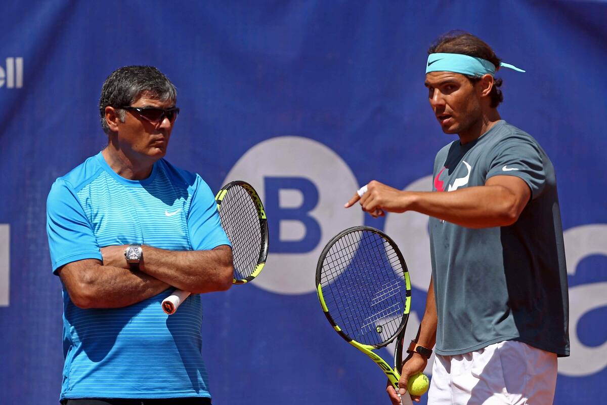 Toni y Rafa Nadal en 2016