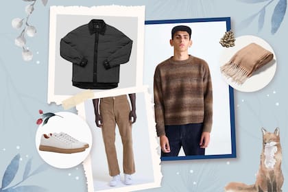 Tonos neutros y un poco de degradé para los looks masculinos más abrigados