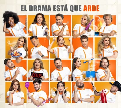 Top Chef VIP 3 cuenta con 20 participantes famosos