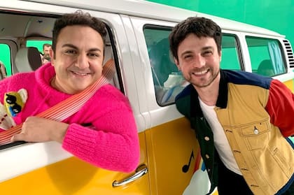 Topa y Hugo se conocieron trabajando (Foto: Instagram/@diegotopaok)