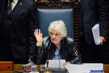 Topolansky asumió la vicepresidencia luego de la renuncia de Raúl Sendic