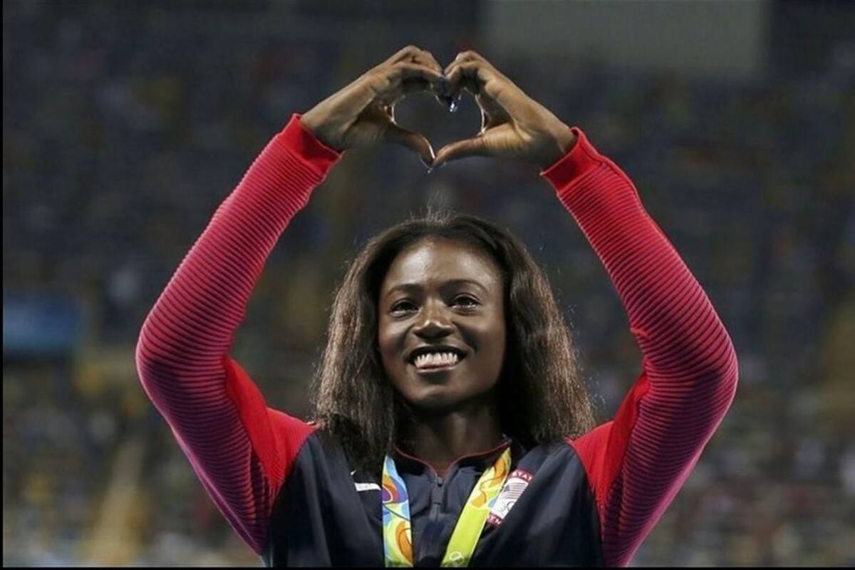 Tori Bowie, en mayo de este año