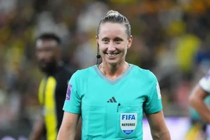 Tori Penso dirigió la final del Mundial Femenino de 2023 entre Inglaterra y España