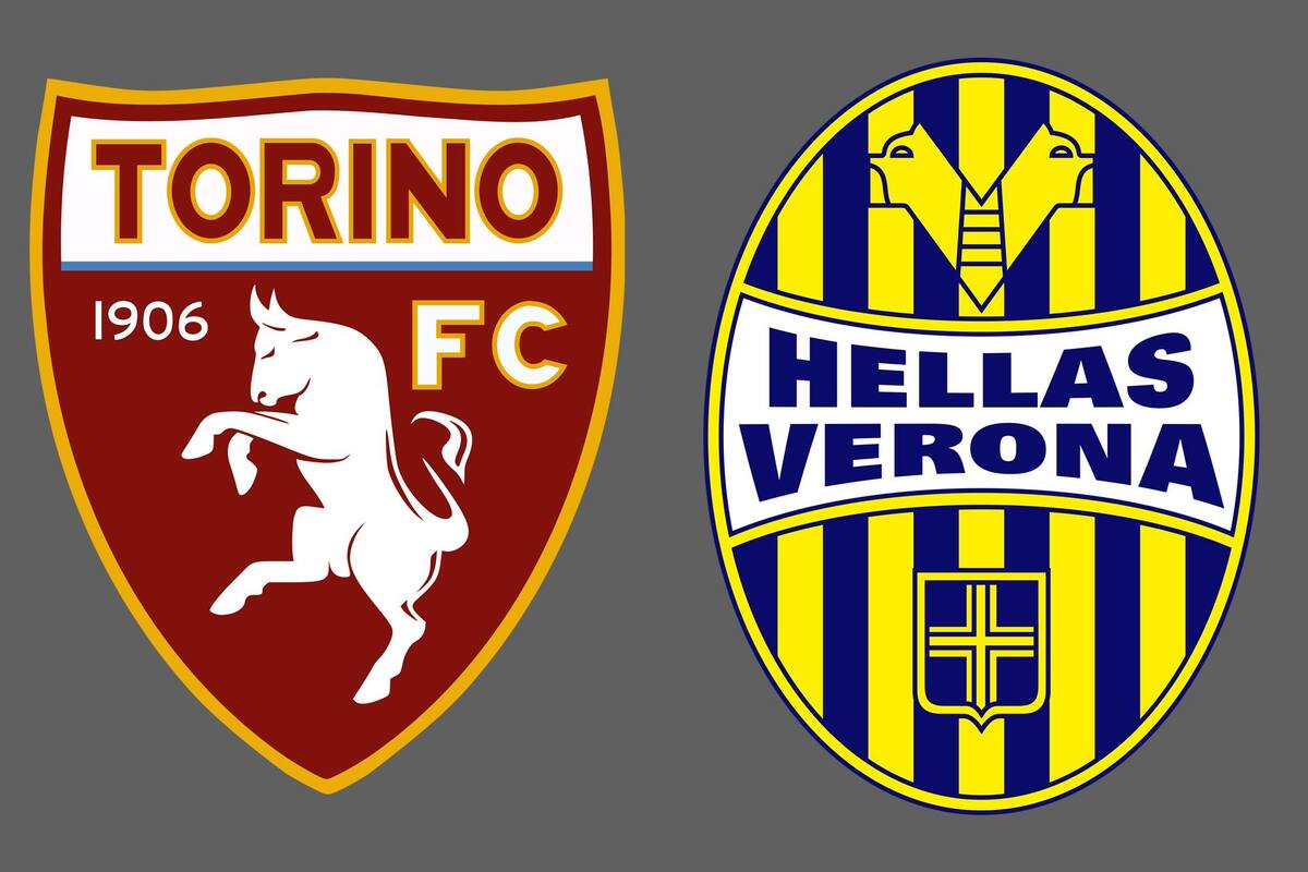 Torino y Hellas Verona disputaron uno de los encuentros de la jornada del fútbol italiano