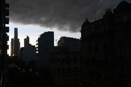 Tormenta en Buenos Aires