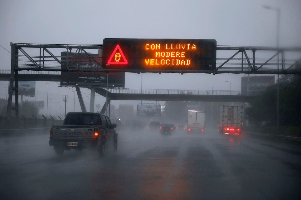 Tormenta en Buenos Aires