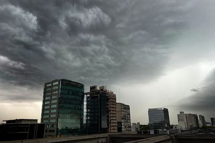 Tormenta en Buenos Aires