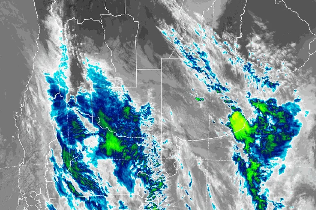 Tormentas en la Argentina este martes 15 de julio