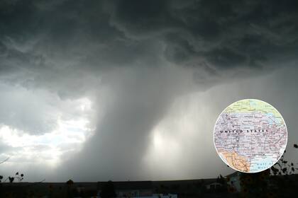 Tormentas severas en el sureste: riesgo elevado (nivel 3/5) de granizo, vientos de 90 km/h y posibles tornados en Mississippi y Louisiana