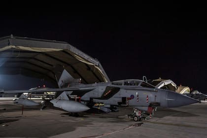 Tornado GR4, uno de los aviones de guerra utilizados para los ataques en Siria