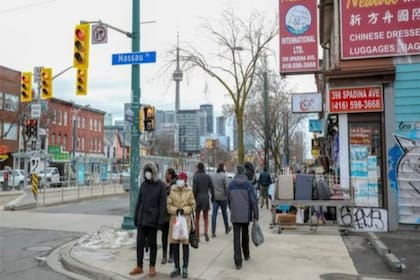 Toronto tiene una gran comunidad de origen asiática en el "barrio chino".