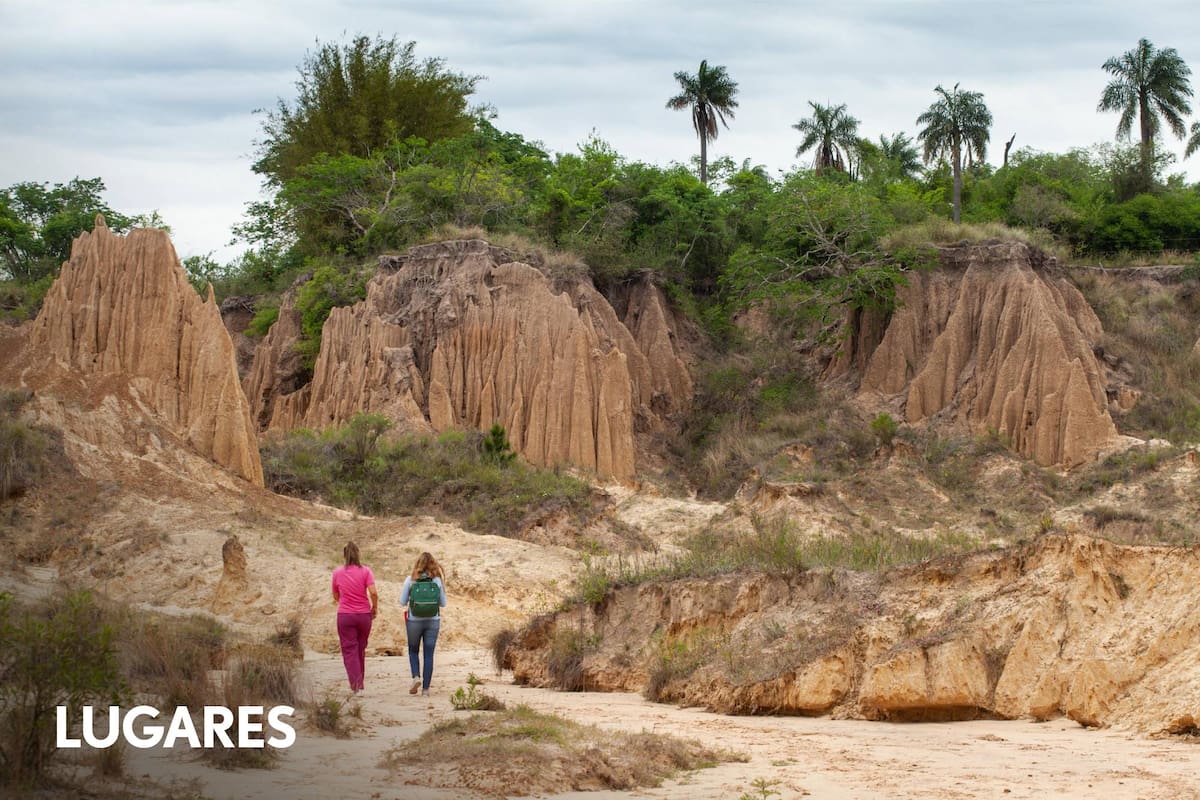 Toropí, una de las reservas de fósiles a cielo abierto más grandes de Sudamérica, se ubica en Corrientes.